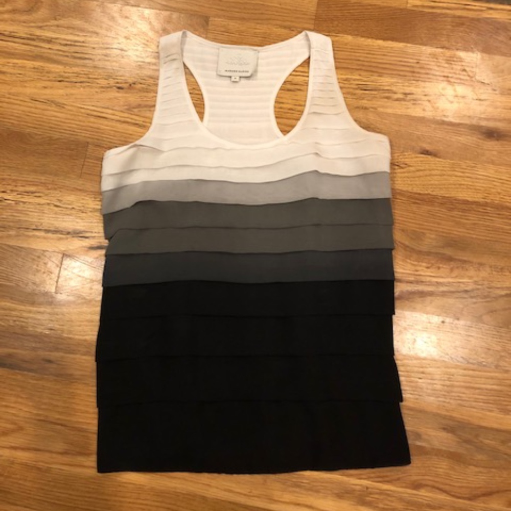Ombre Madison Marcus racerback top